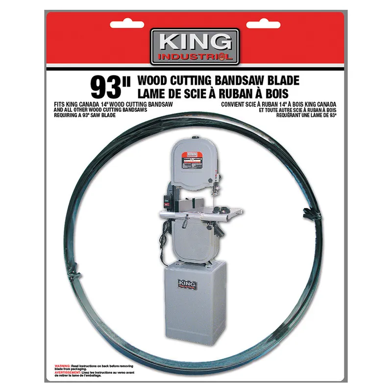 93" x .025" x 1/2" - 6 TPI Wood Cutting Bandsaw Blade No. KBB-1412-6