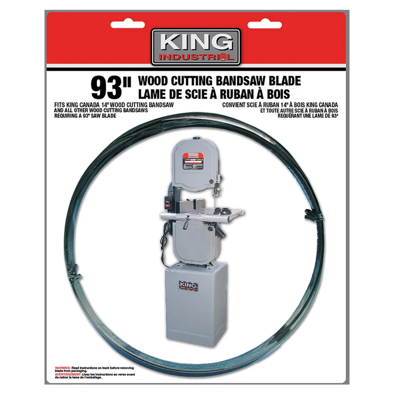 93" x .025" x 1/2" - 8 TPI Wood Cutting Bandsaw Blade No. KBB-1412-8