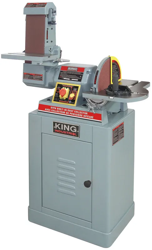 6" x 48" Belt & 12" Disc Sander w/ Built In Dust Collector No. KC-790FX-DC