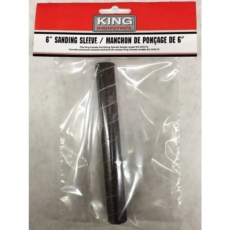 6" x 5/8" 80 Grit Wood Sanding Sleeve No. SL-658-80