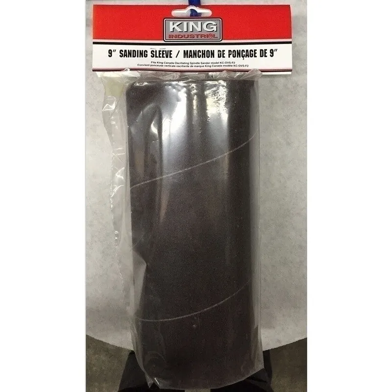 9" x 4" 80 Grit Wood Sanding Sleeve No. SL-940-80