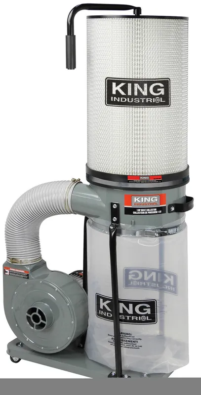 1 HP Dust Collector w/ Canister Filter No. KC-2405C/KDCF-2400