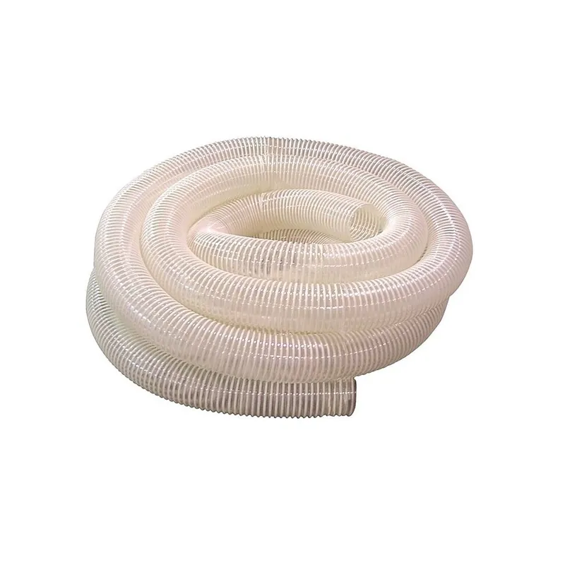 4" x 50‘ Clear Flexible Collapsible PVC Hose