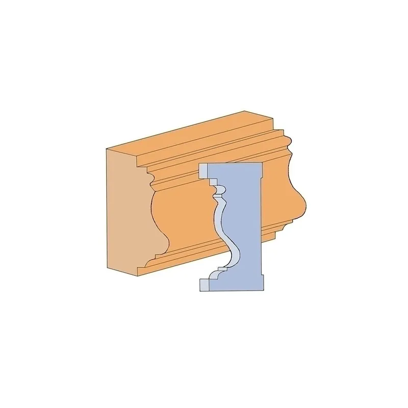 Fancy Casing Moulding Cutter Set No. K-4529