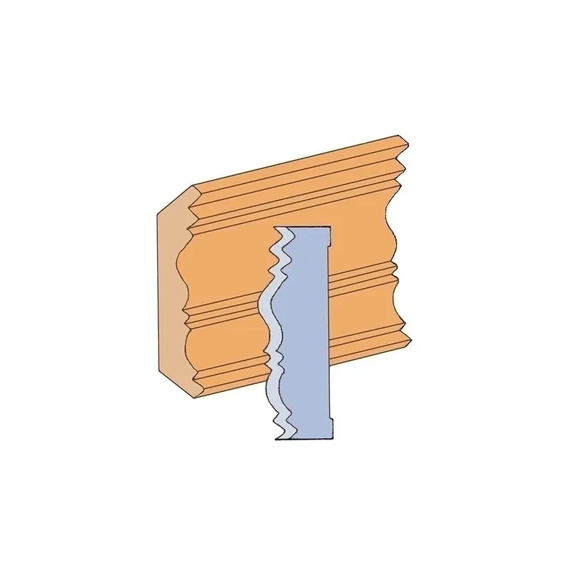 Decorative Moulding Cutter Set No. K-4533