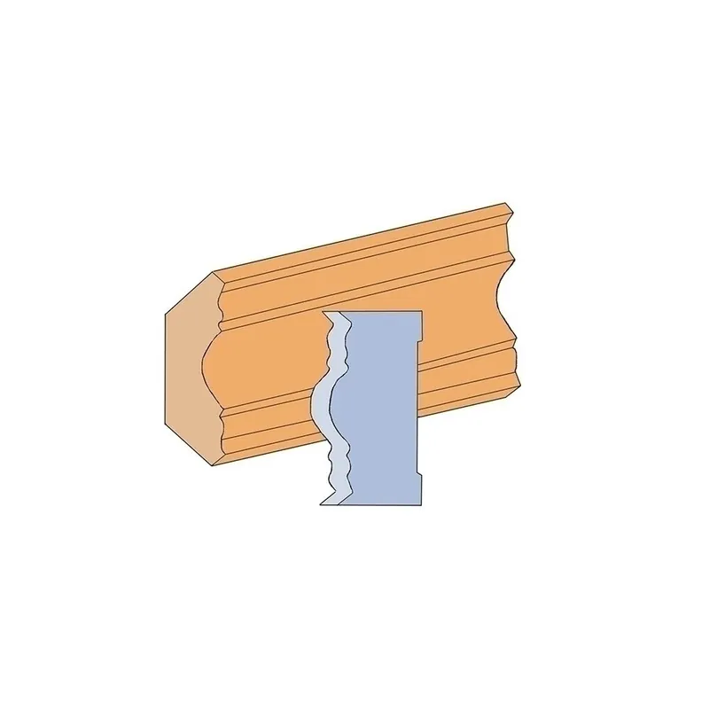Fancy Cove Moulding Cutter Set No. K-4538