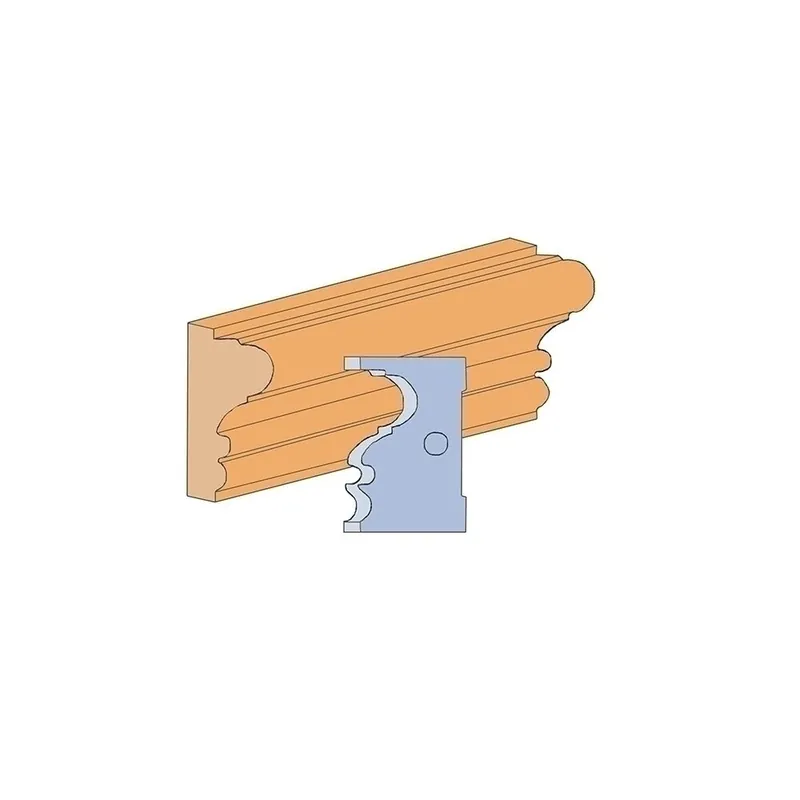 Fancy Cove Moulding Cutter Set No. K-4542