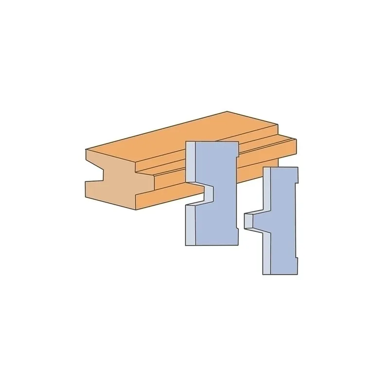 Tongue And Groove Moulding Cutter Set No. K-4562K