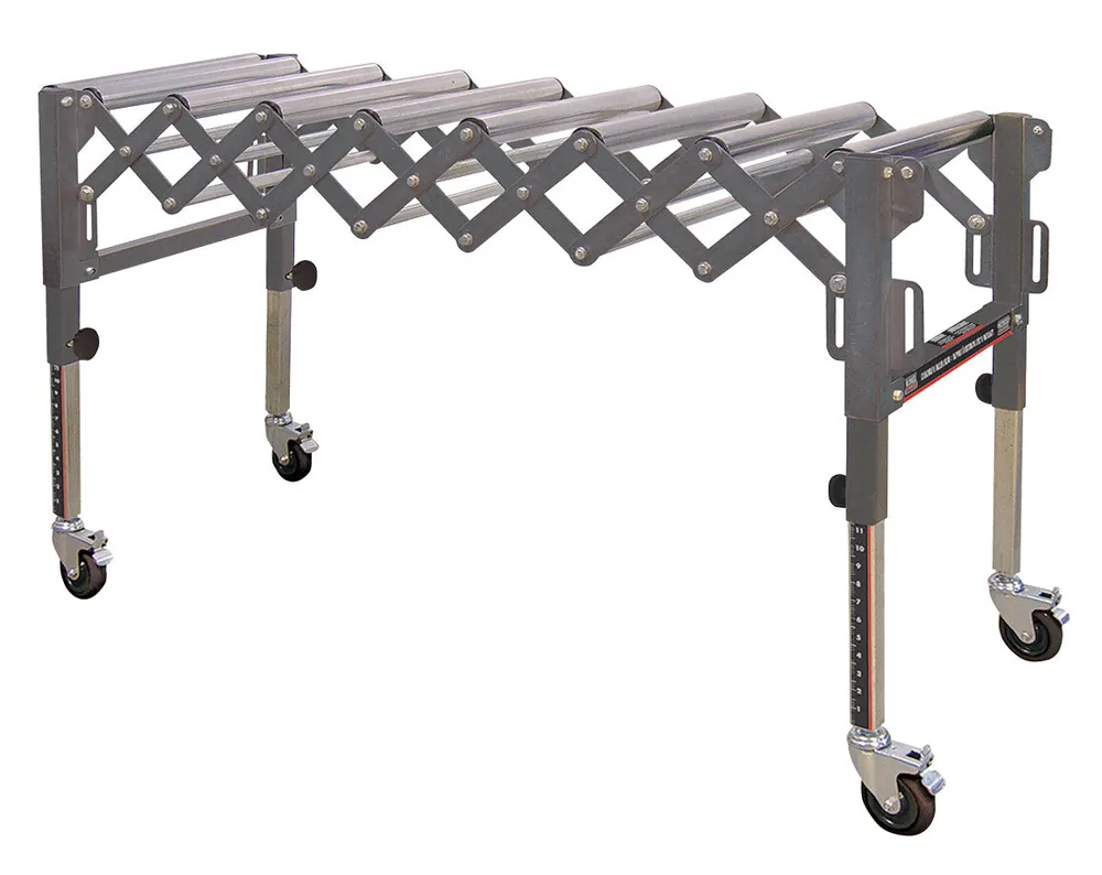 Extendable & Flexible Conveyor Roller Table No. KRRS-109
