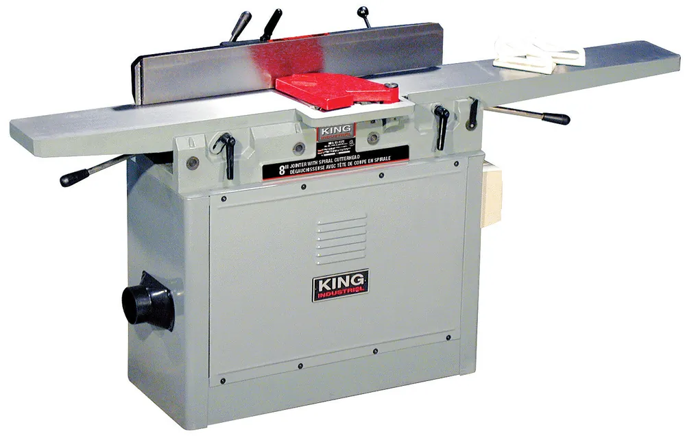 8" Industrial Jointer w/ Spiral Cutterhead No. KC-85FX