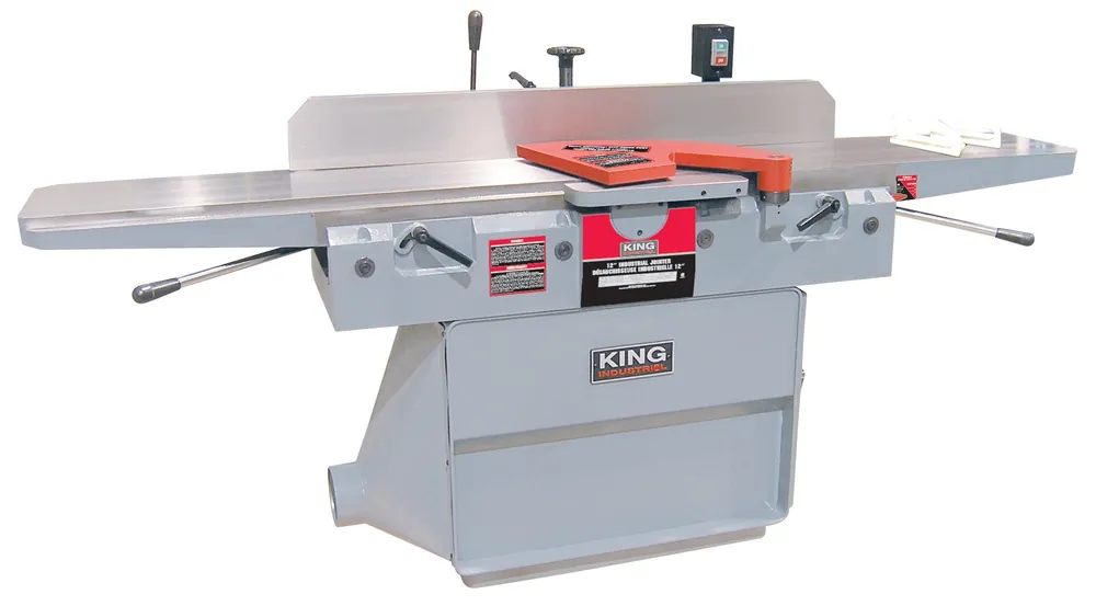 12" Industrial Jointer w/ Spiral Cutterhead No. KC-125FX-5