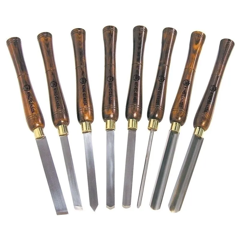 8 pc. Wood Lathe Chisel Set No. KPRO-08