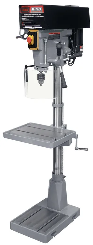 15‘‘ Variable Speed Industrial Drill Press No. KC-30HS-VS