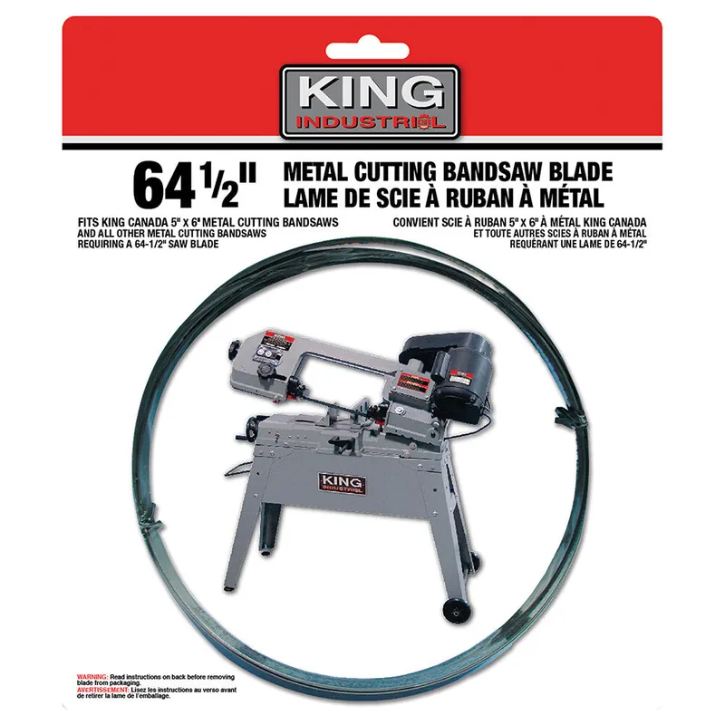 64-1/2" x .025" x 1/2" - 18 TPI Metal Cutting Bandsaw Blade No. KBB-115-18