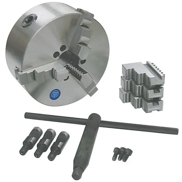 6" 3 Jaw D1-4 Metal Lathe Chuck No. KLC-36-D1-4