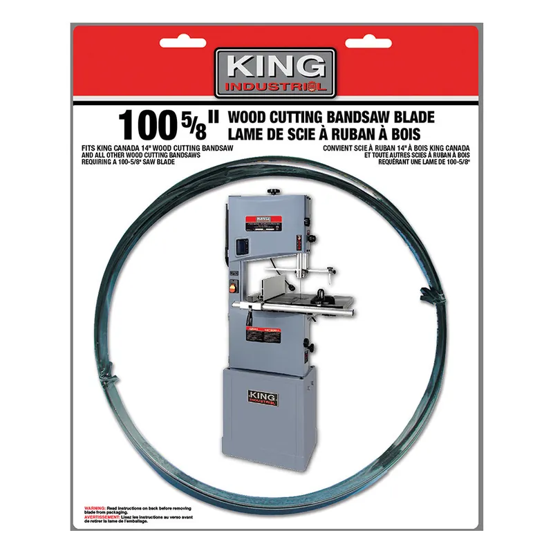 100-5/8" x .025" x 3/16" - 10 TPI Wood Cutting Bandsaw Blade No. KBB-1336-10