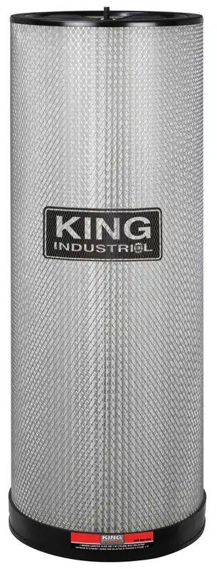 1 Micron Canister Filter No. KDCF-8300 For 3 HP Cyclone Dust Collector