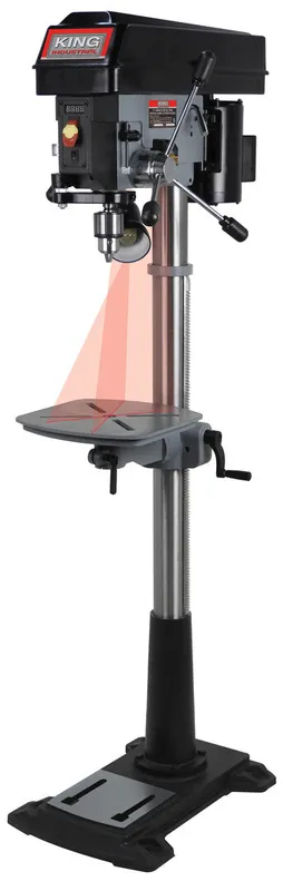 15‘‘ Variable Speed Floor Drill Press No. KC-15HS-VS