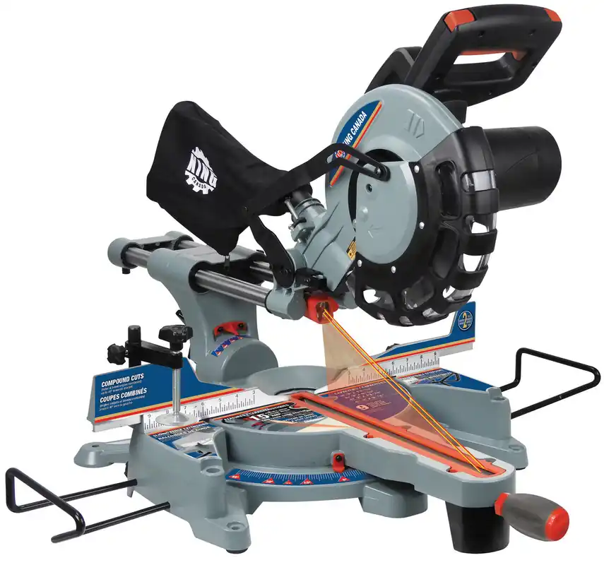 10" Sliding Compound Miter Saw w/ Twin Laser No. 8380NS