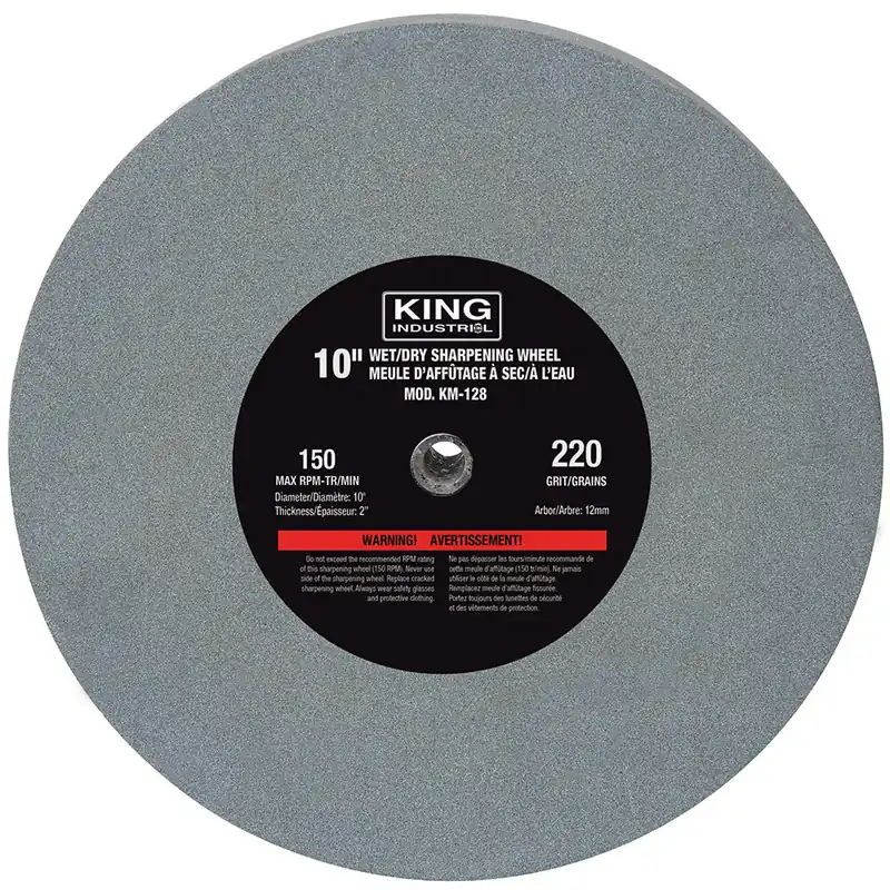 Replacement 10" Sharpening Wheel No. KM-128