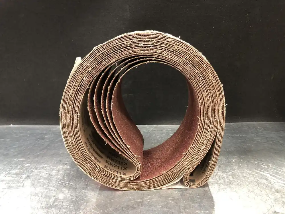 4 x 100 Aluminum Oxide Quality Abrasive Belts No. KK711X