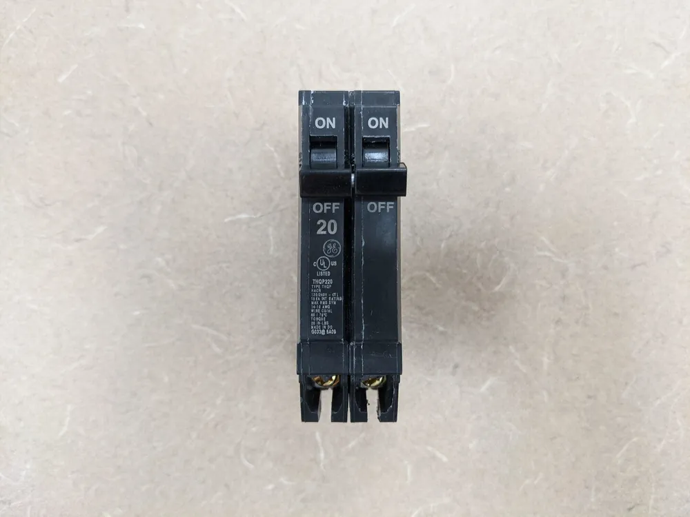 20 Amp, 2 Pole, 120/240 Volts Circuit Breaker THQP220