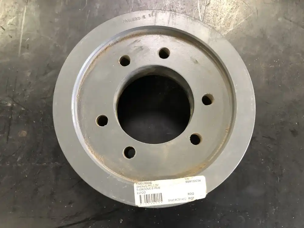 9", 5V, 5 Groove, Series E Belt Sheave 55V900E