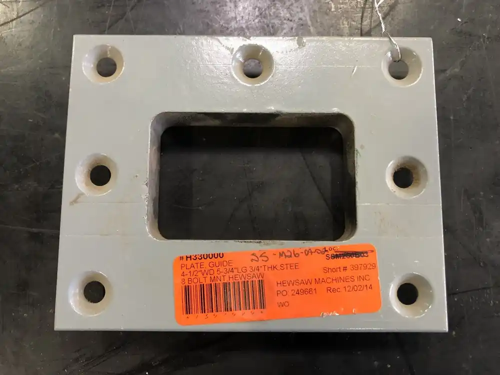 Steel Plate Guide 5-3/4" x 4-1/2" x 3/4"