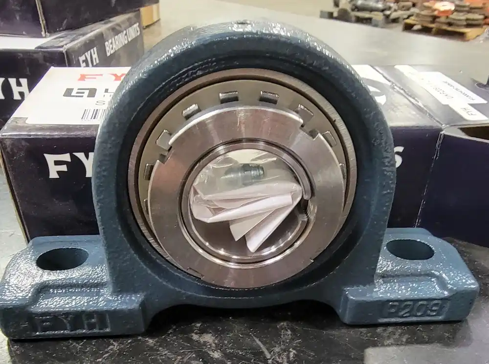 Pillow Block Bearing w/ Adapter No. UKP209-HE2309, 1-1/2"