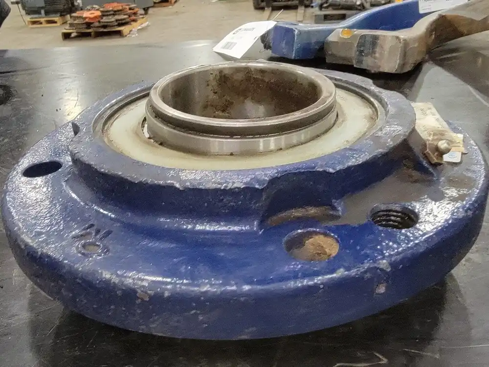 Flange Block Bearing QMC18J307ST, 3-7/16 in. Bore