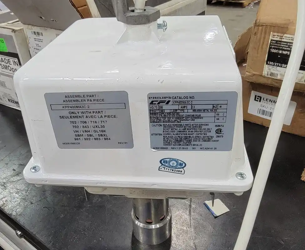 240 Volts Metal Halide Ballast KPP400MA3C-2