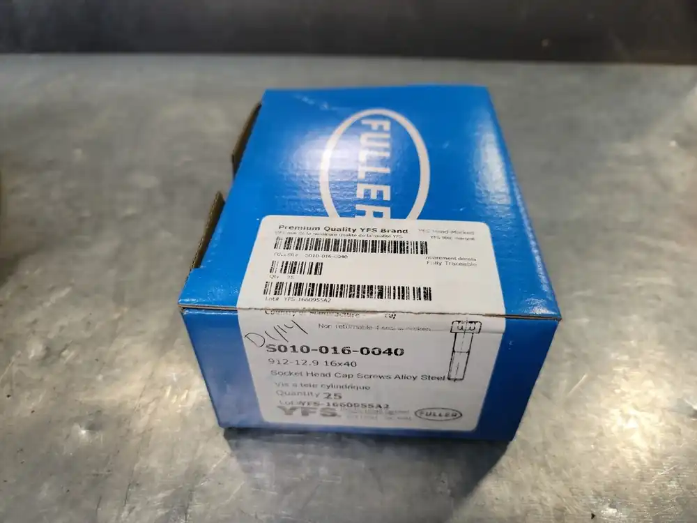 40 mm Socket Head Cap Screws Alloy Steel S010-016-0040 (Box of 25)