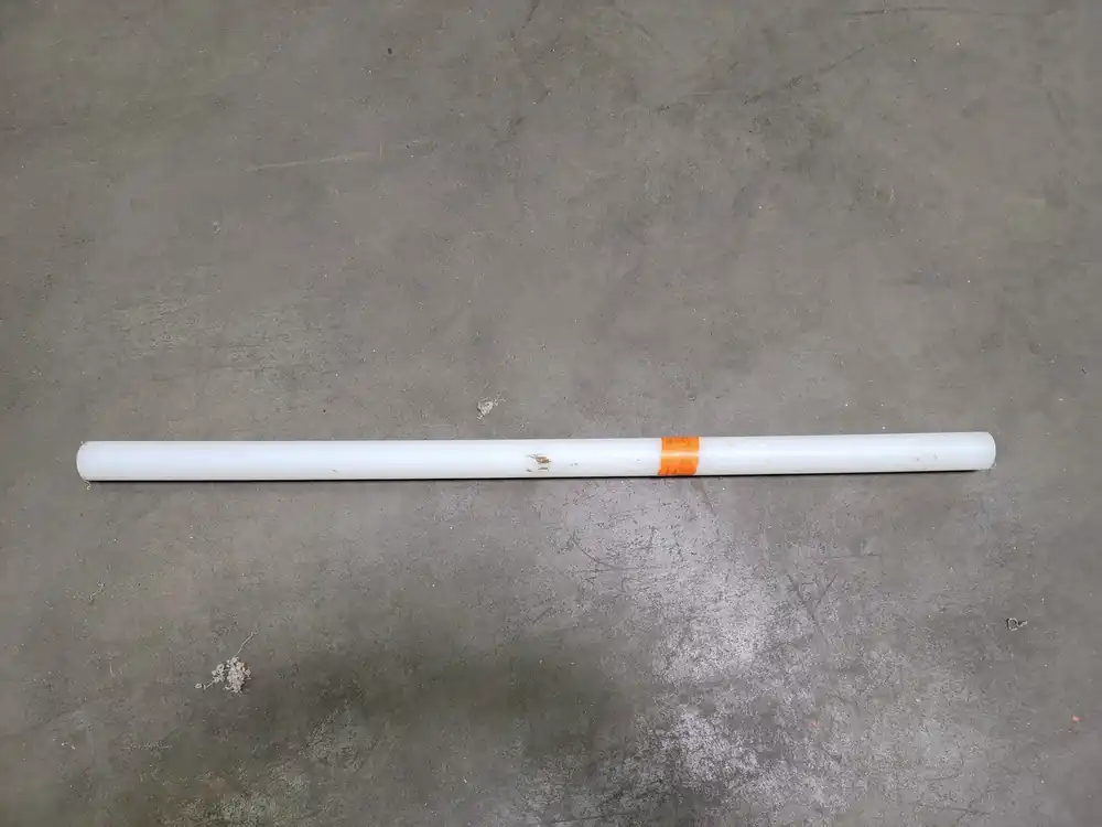 1" Dia. x 2 ft UHMW Polyethylene Round Bar UHR010