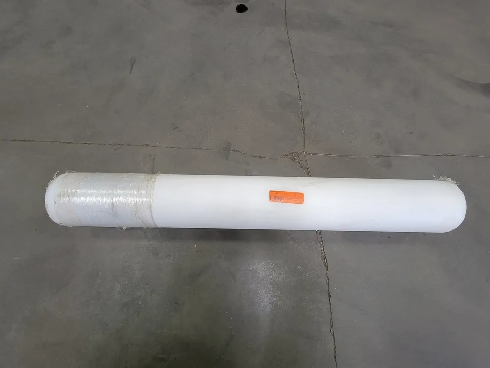 5" Dia. x 3 ft UHMW Polyethylene Round Bar UHR050