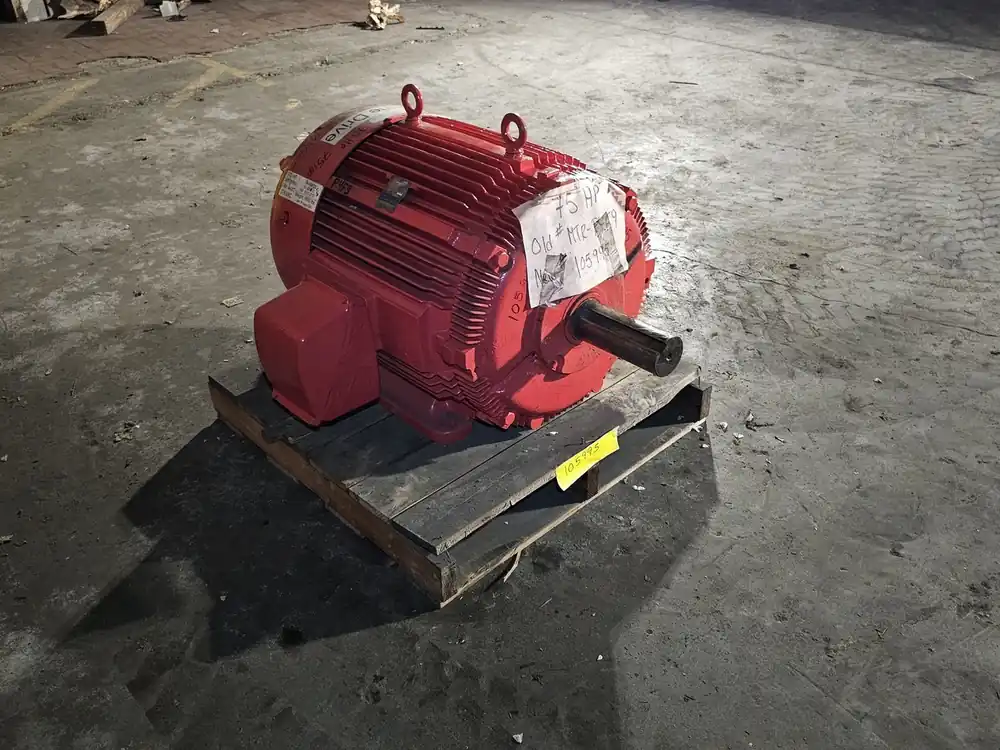 75 hp, 575 Volts, 885rpm, 3Ph, 444T Electric Motor HSB