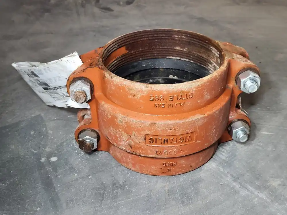 6" HDPE Plain End Coupling Style 995