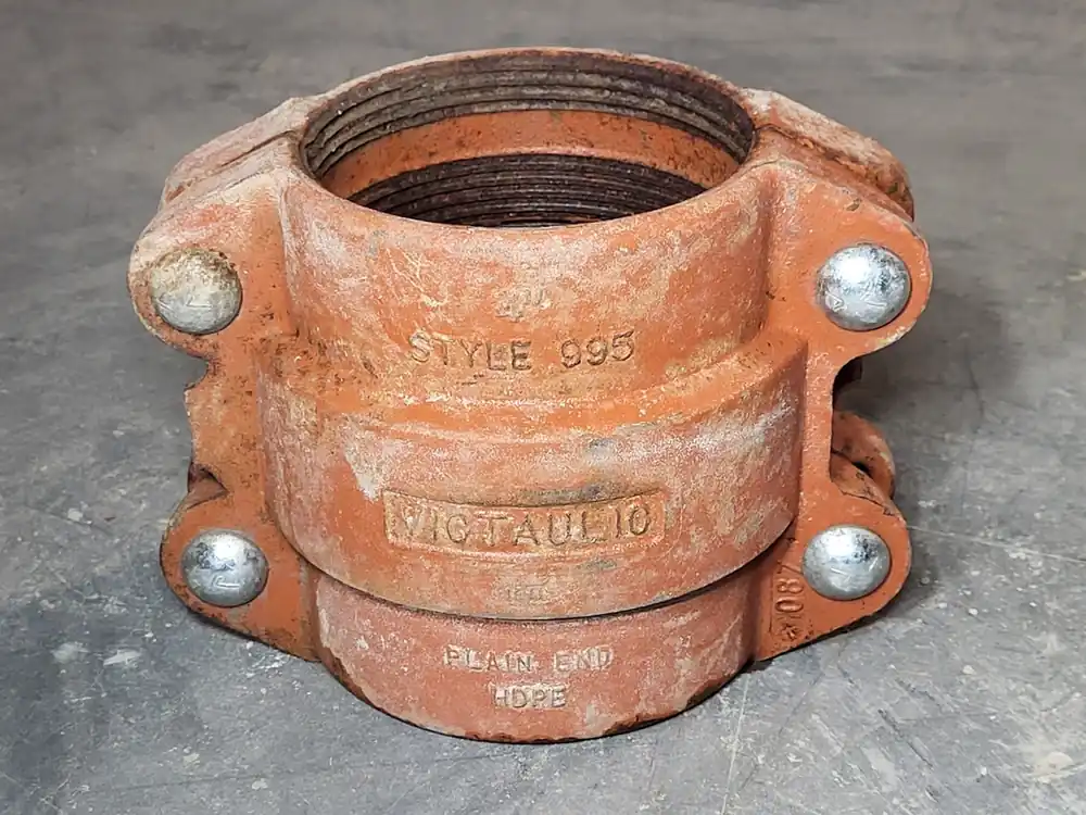 4" HDPE Plain End Coupling Style 995