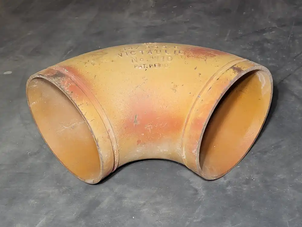 14" 45 deg AGS Groove End Elbow No. W10