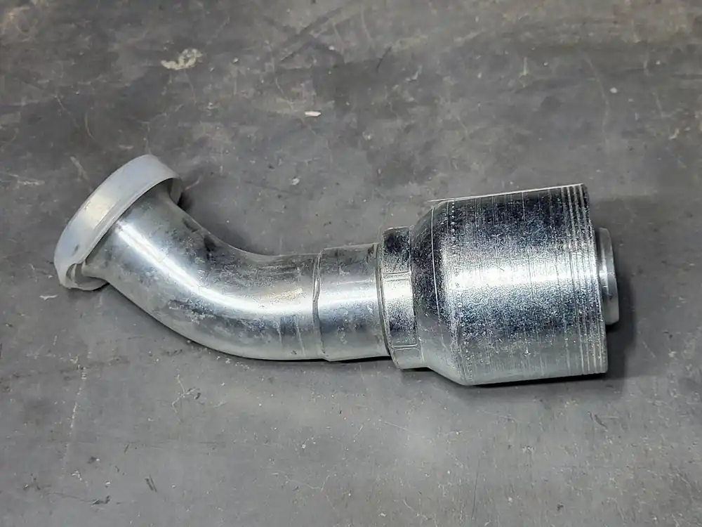 45 Deg. Flange Crimp Fitting 4-Wire, 4S 4S20FLA20