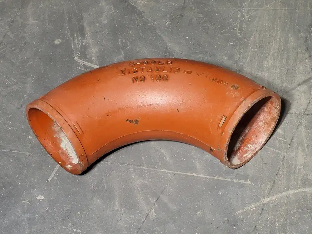 6" 90 Deg Long Radius Elbow 6-90LR No. 100