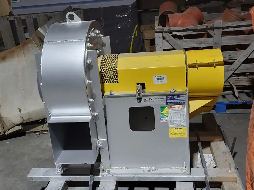 Industrial Centrifugal Fan RBO-SW, Size 911, CW, Radial Paddle Impeller