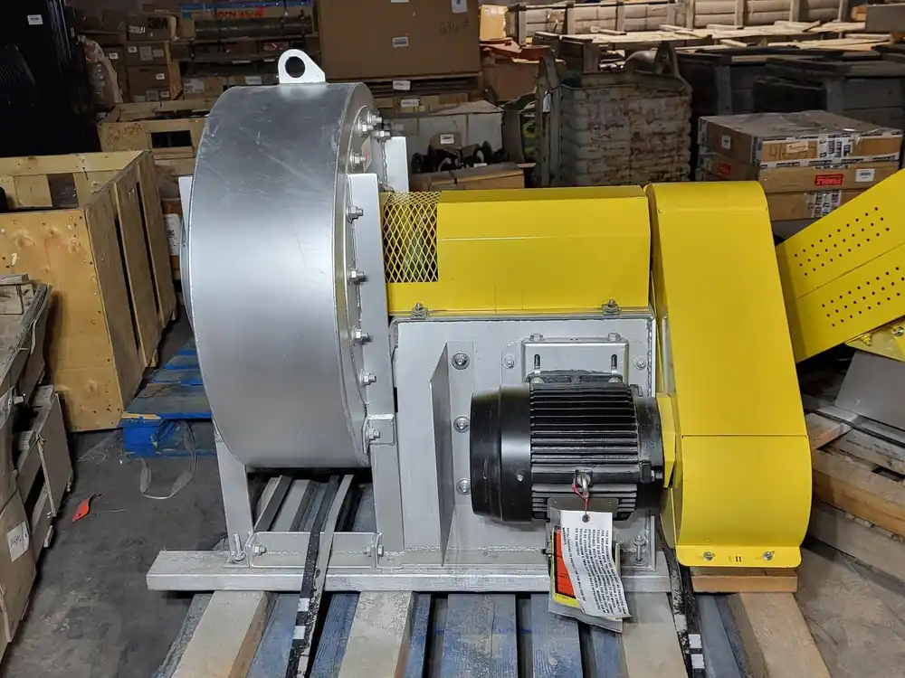 Industrial Centrifugal Fan RBO-SW, Size 911, CCW, Radial Paddle Impeller