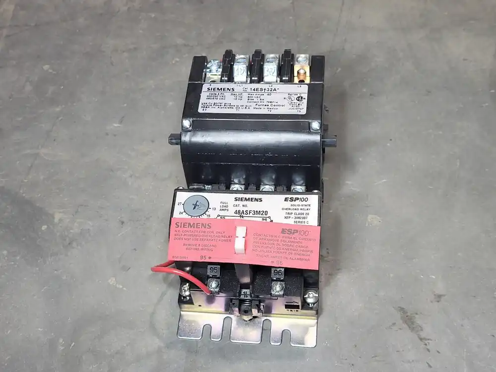 40 Amps, NEMA Size 1 Heavy Duty Motor Starter 14ESF32AF