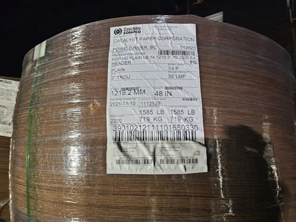 Plain Packaging Paper PBS0004-002-000006