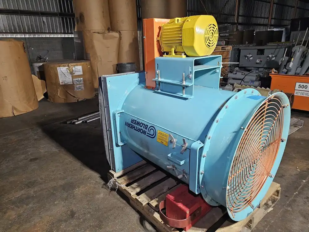 Size 3000 Ventilation Vaneaxial Fan 7410 w/ 7.5 hp Motor 5KS213SSP204D9
