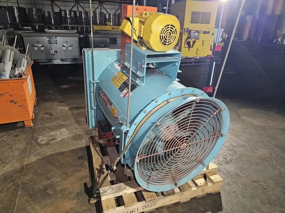 Size 3000 Ventilation Vaneaxial Fan 7410 w/ 7.5 hp Motor 5KS213SSP204D9