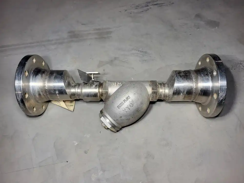 2" Cast Y Strainer YT6 w/ Welded Reducer Fittings