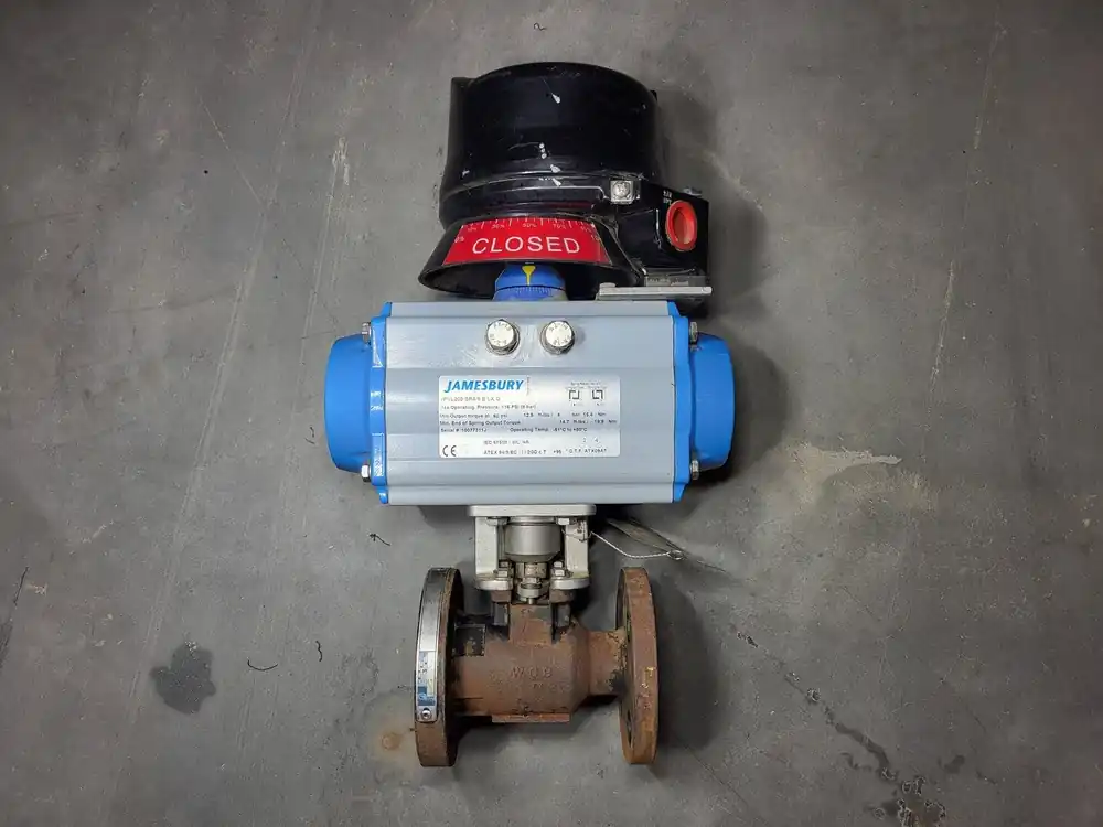 3/4" Class 150 Gas Safety Shut-off & Vent Valve 1057-2D11B3AD2