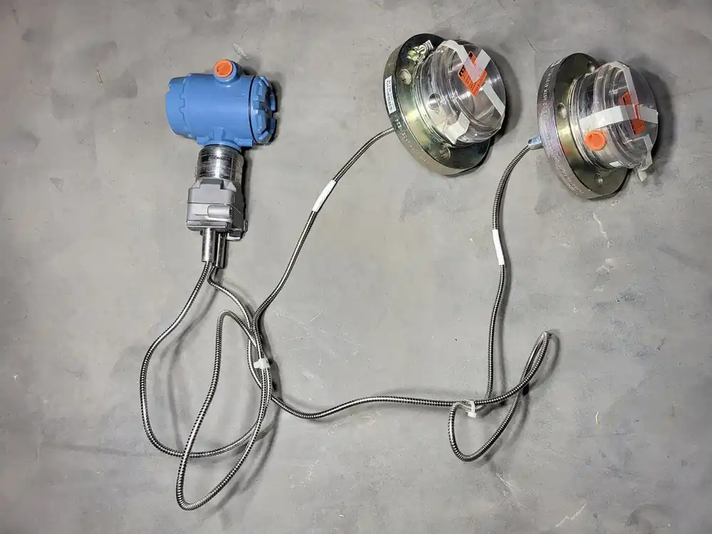 DP Level Transmitter w/ Diaphragm Seals 3051S2CD3A2B12A1AK6M5P1Q4Q8