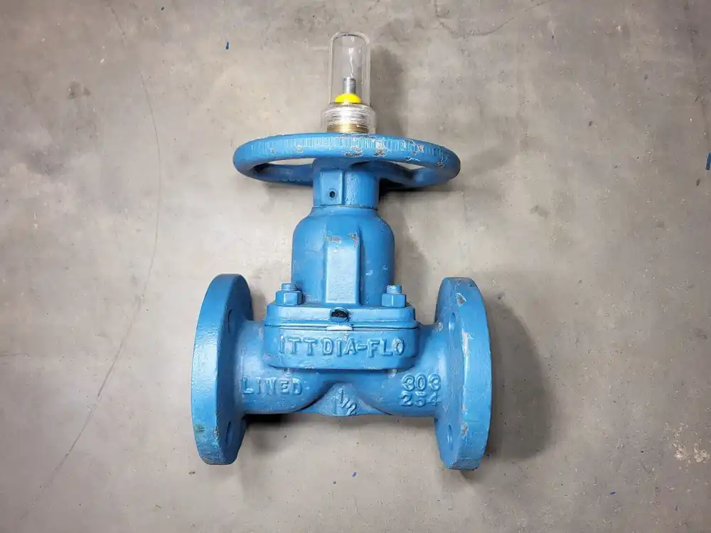 1 1/2" Dia-Flo Weir Diaphragm Valve